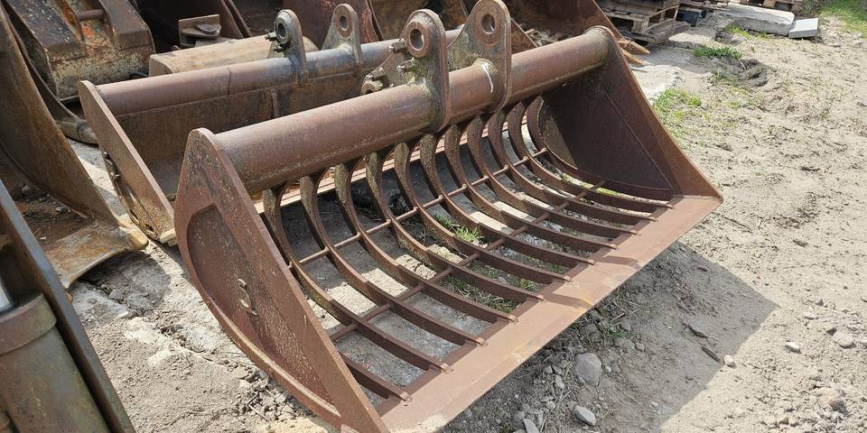 Łyżka ażurowa do koparki przesiewająca 180 cm sworznie 60mm - Balde para separação para Máquina de construção: foto 2 Łyżka ażurowa do koparki przesiewająca 180 cm sworznie 60mm - Balde para separação para Máquina de construção: foto 2