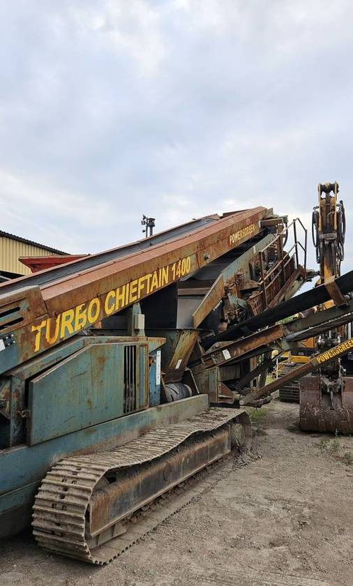 Przesiewacz mobilny Powerscreen Chieftain 1400 rozdrabniacz wibrokrata - Peneira vibratória: foto 2 Przesiewacz mobilny Powerscreen Chieftain 1400 rozdrabniacz wibrokrata - Peneira vibratória: foto 2