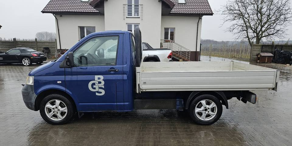 Volkswagen Transporter T5 2.5 skrzynia FV23% klima automat Webasto - Carrinha de caixa aberta: foto 1 Volkswagen Transporter T5 2.5 skrzynia FV23% klima automat Webasto - Carrinha de caixa aberta: foto 1