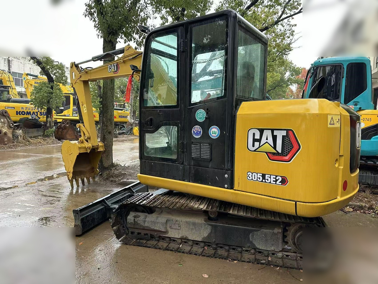 CATERPILLAR 305.5E2 - Mini escavadeira: foto 1 CATERPILLAR 305.5E2 - Mini escavadeira: foto 1