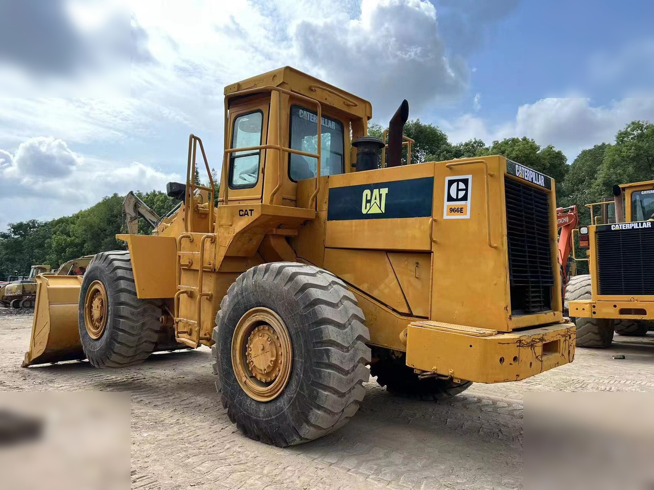 CATERPILLAR 966E - Pá carregadora de rodas: foto 1 CATERPILLAR 966E - Pá carregadora de rodas: foto 1