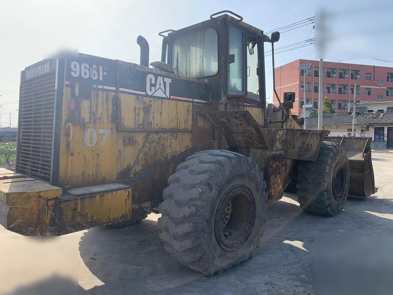 CATERPILLAR 966F - Pá carregadora de rodas: foto 5 CATERPILLAR 966F - Pá carregadora de rodas: foto 5