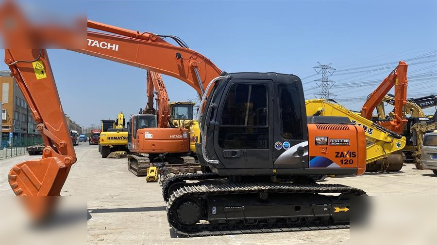 HITACHI ZX120 - Escavadora de rastos: foto 1 HITACHI ZX120 - Escavadora de rastos: foto 1