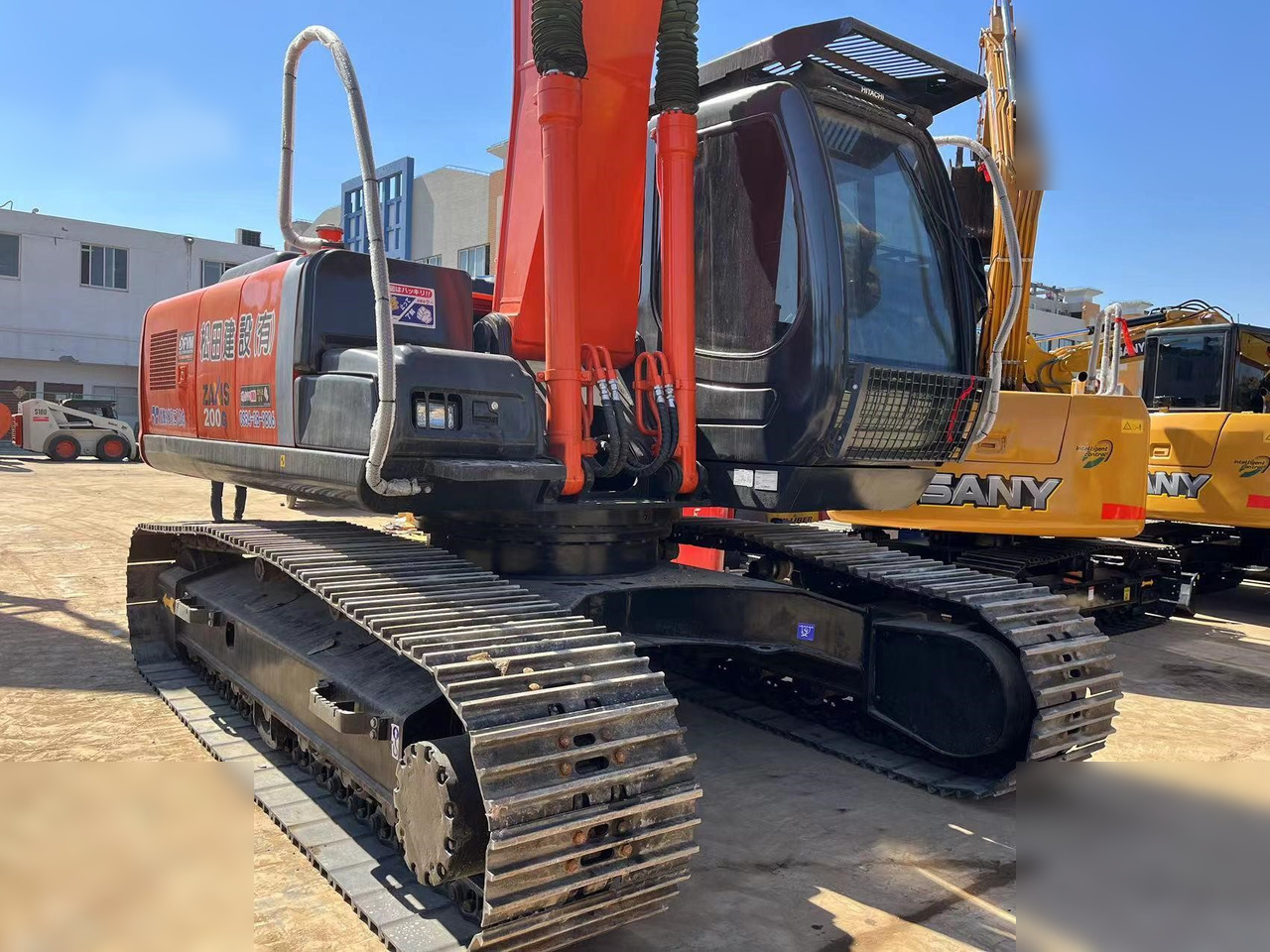 HITACHI ZX200 - Escavadora de rastos: foto 5 HITACHI ZX200 - Escavadora de rastos: foto 5