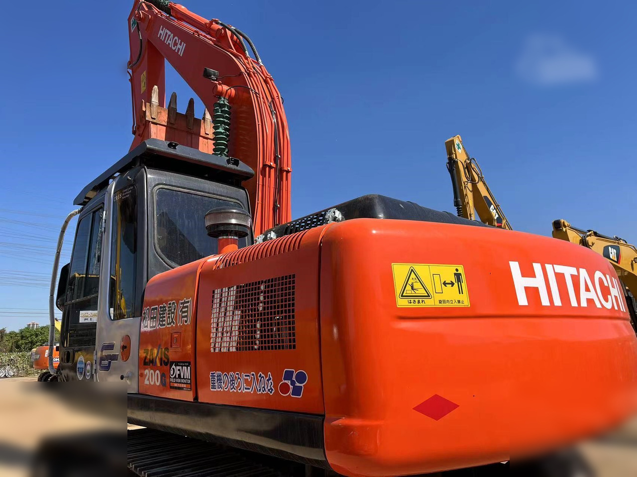 HITACHI ZX200 - Escavadora de rastos: foto 3 HITACHI ZX200 - Escavadora de rastos: foto 3