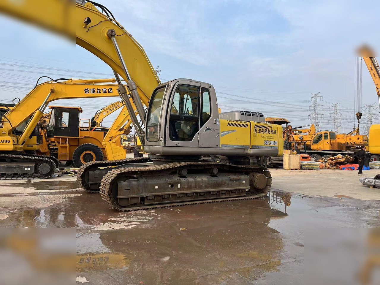 KOBELCO SK350 - Escavadora de rastos: foto 3 KOBELCO SK350 - Escavadora de rastos: foto 3