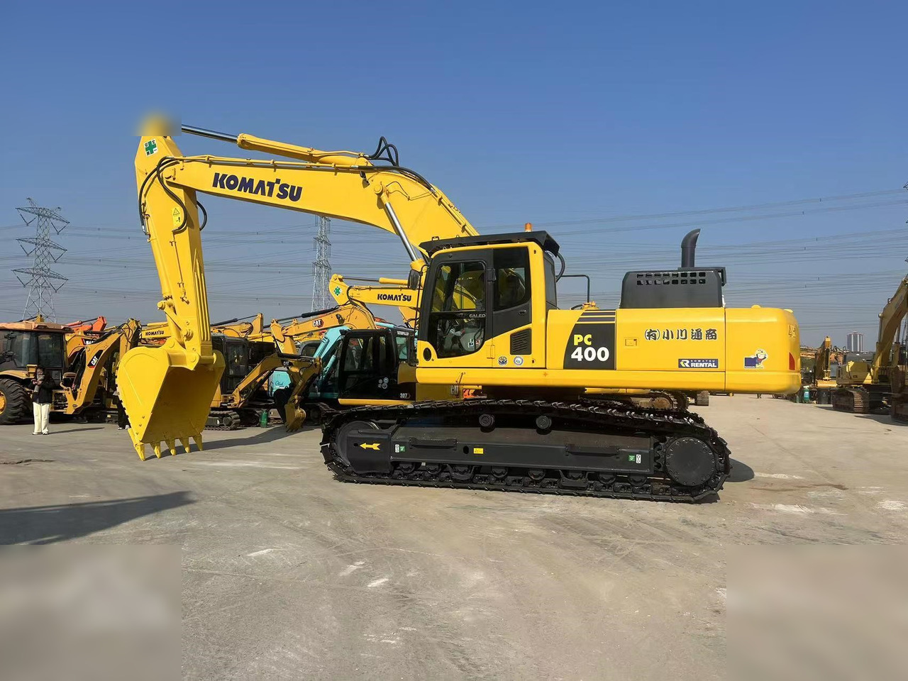 KOMATSU PC400-8R - Escavadora de rastos: foto 1 KOMATSU PC400-8R - Escavadora de rastos: foto 1