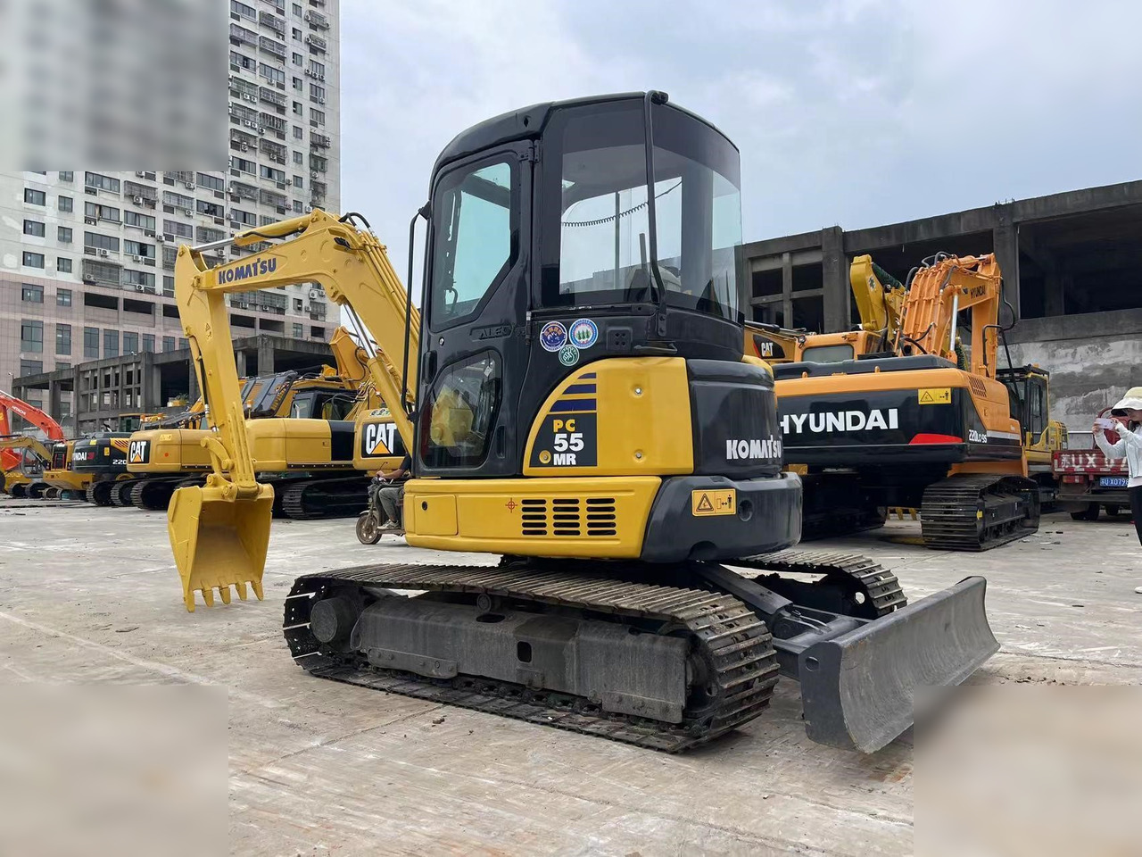 Mini escavadeira KOMATSU PC55MR-2: foto 6