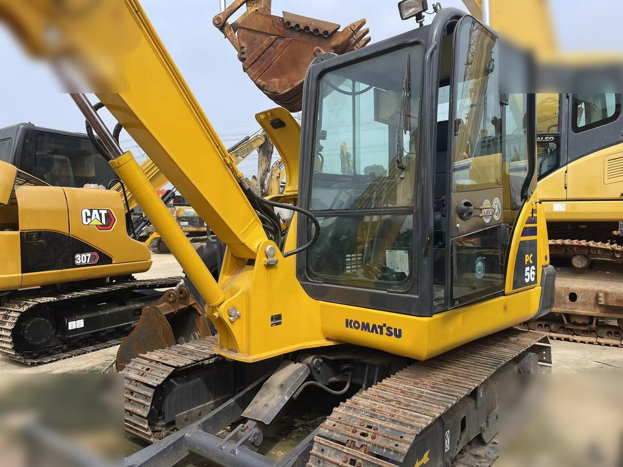 KOMATSU PC56-7 - Mini escavadeira: foto 4 KOMATSU PC56-7 - Mini escavadeira: foto 4