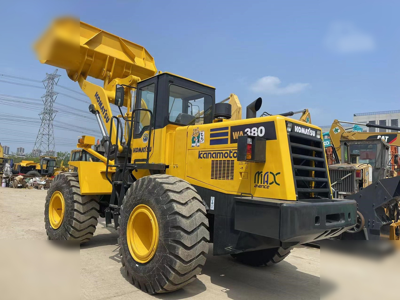 KOMATSU WA380-3 - Pá carregadora de rodas: foto 5 KOMATSU WA380-3 - Pá carregadora de rodas: foto 5