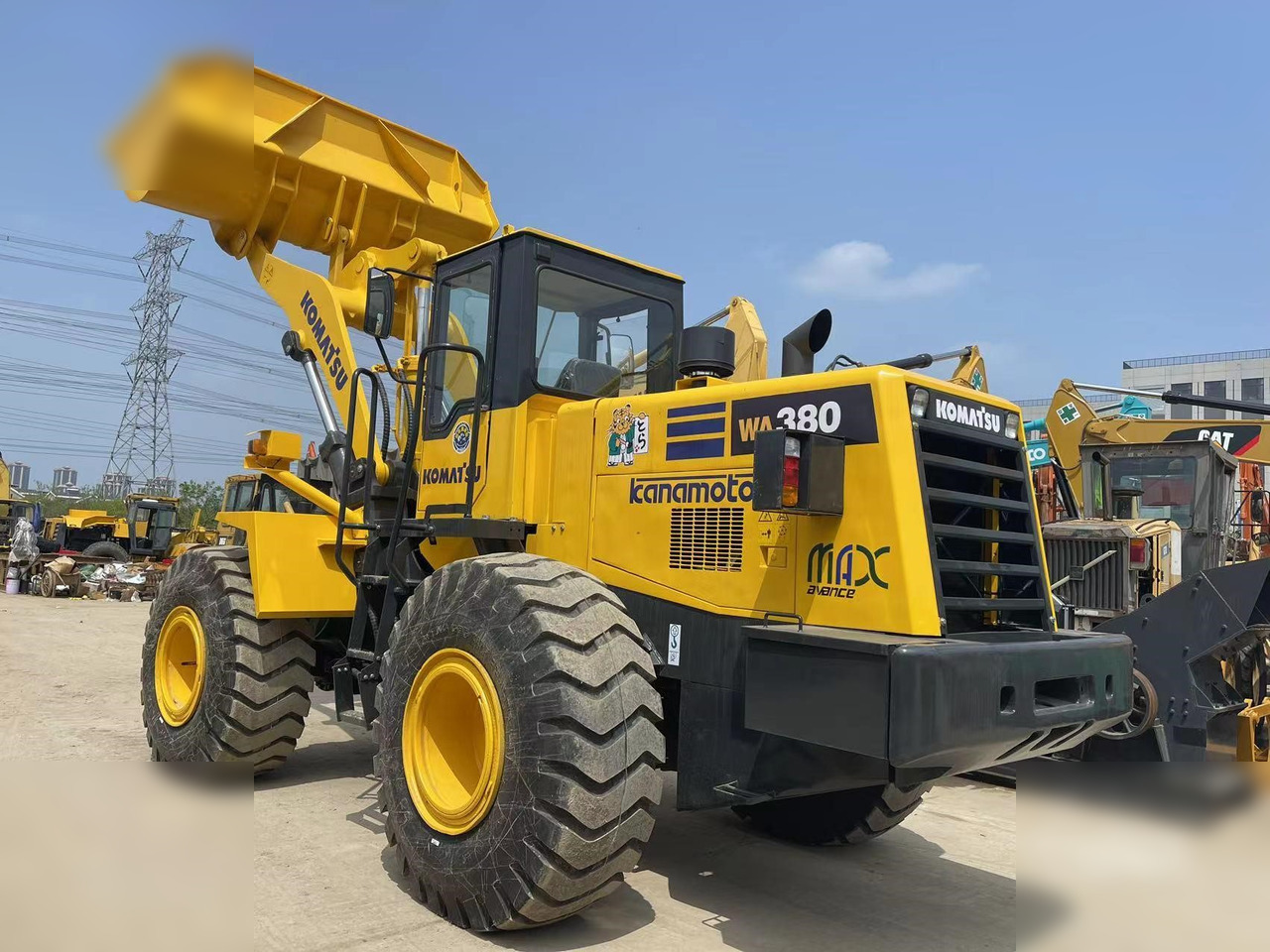 KOMATSU WA380-3 - Pá carregadora de rodas: foto 5 KOMATSU WA380-3 - Pá carregadora de rodas: foto 5