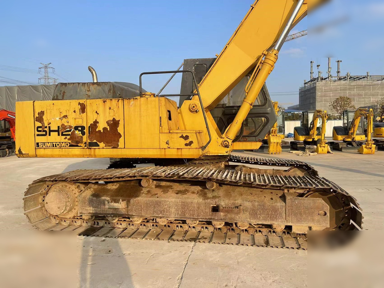 SUMITOMO S280F2 - Escavadora de rastos: foto 4 SUMITOMO S280F2 - Escavadora de rastos: foto 4