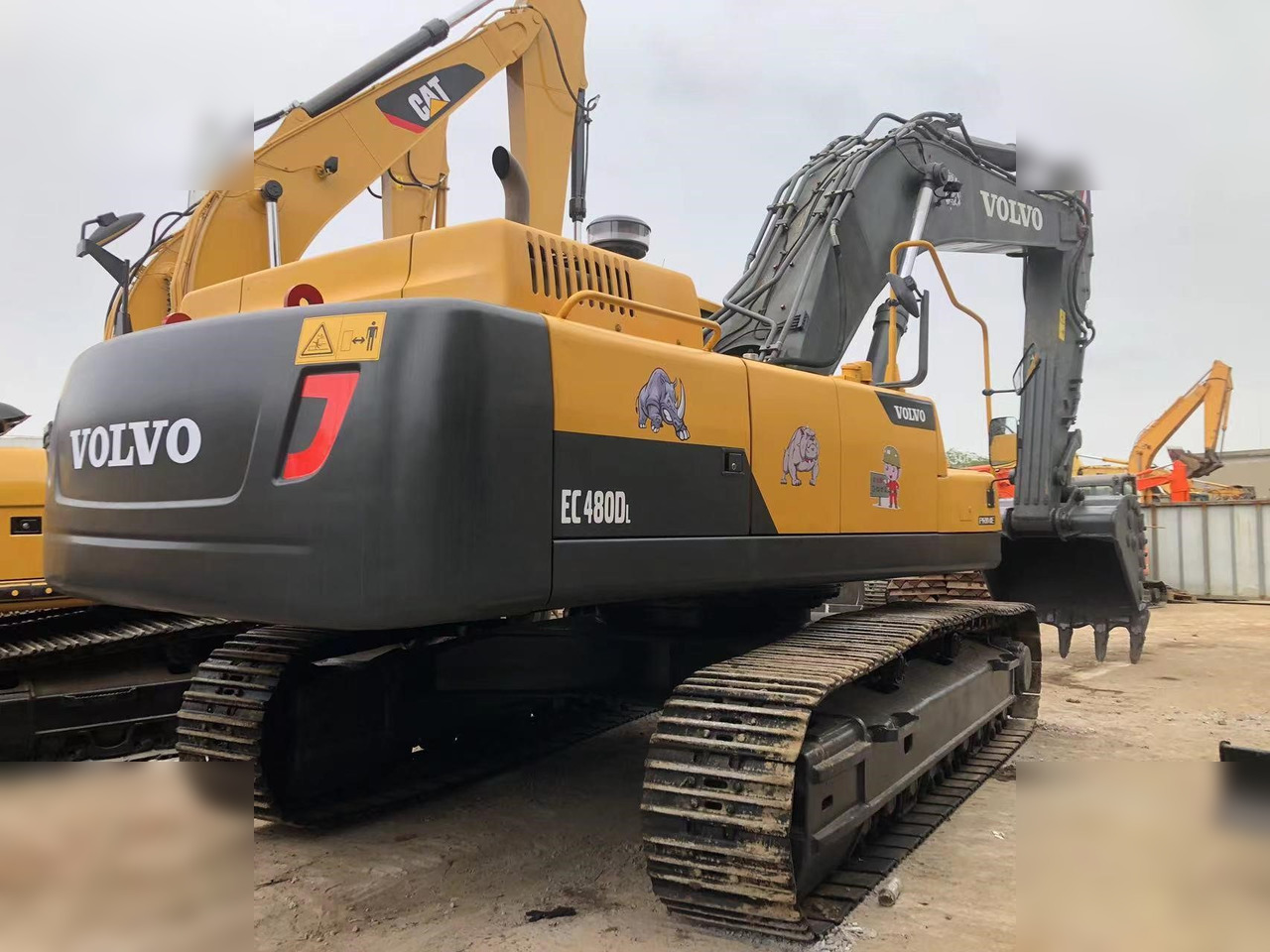 VOLVO EC480DL - Escavadora de rastos: foto 5 VOLVO EC480DL - Escavadora de rastos: foto 5