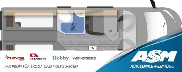 Clever Runner 636 2,2 165PS MJ2024*TRUMA C6 D + E*SHZ* - Campervan: foto 1 Clever Runner 636 2,2 165PS MJ2024*TRUMA C6 D + E*SHZ* - Campervan: foto 1