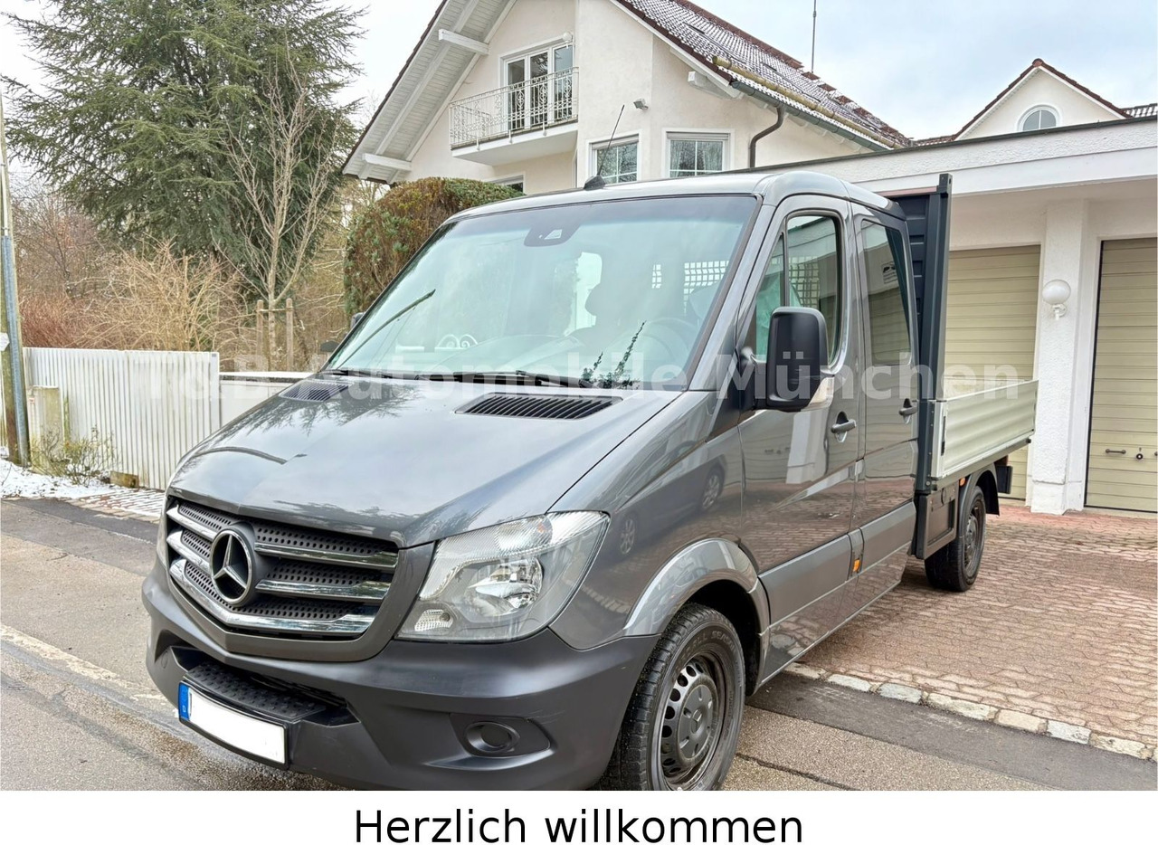 Mercedes-Benz Sprinter 313 CDI*II*Pritsche*Doka*Grau.Metallic* - Carrinha de caixa aberta, Carrinha cabine dupla: foto 2 Mercedes-Benz Sprinter 313 CDI*II*Pritsche*Doka*Grau.Metallic* - Carrinha de caixa aberta, Carrinha cabine dupla: foto 2
