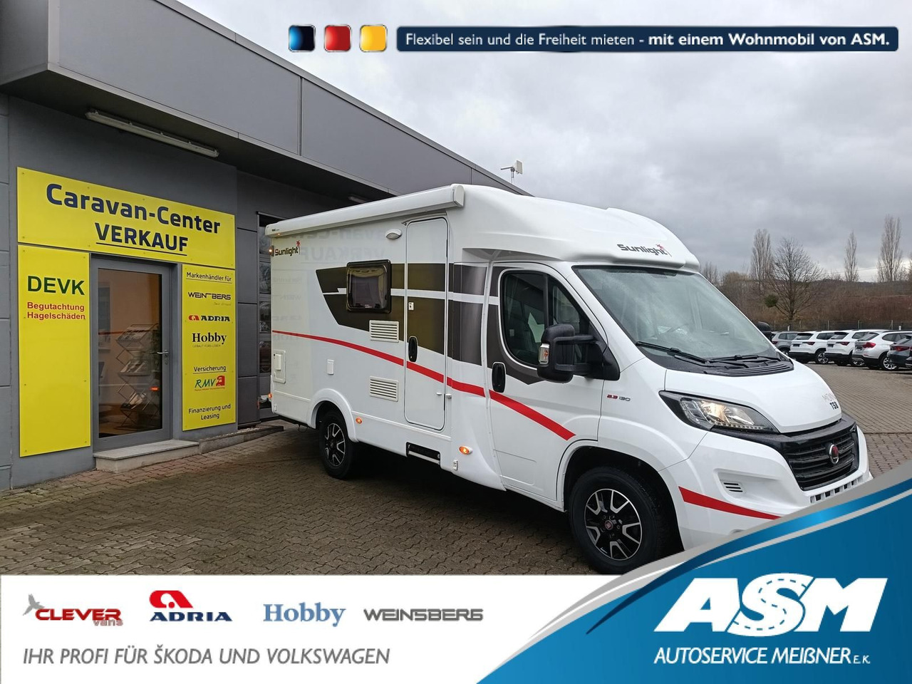 Sunlight T 58*MARKISE*SOLAR*SAT*TV*ROLLER TRÄGER - Autocaravana perfilada: foto 1 Sunlight T 58*MARKISE*SOLAR*SAT*TV*ROLLER TRÄGER - Autocaravana perfilada: foto 1