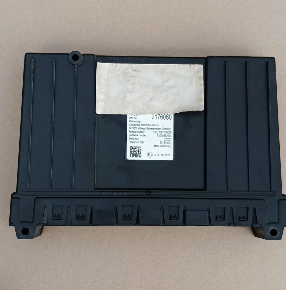 DAF XF 106 EURO 6 MX13 KOMPUTER MODUŁ STEROWNIK VECU 2176060 - Centralina electrónica para Camião: foto 1 DAF XF 106 EURO 6 MX13 KOMPUTER MODUŁ STEROWNIK VECU 2176060 - Centralina electrónica para Camião: foto 1