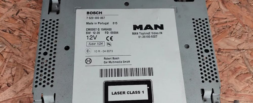 MAN TGX TGS TGL RADIO NAWIGACJA 81.28100-6027 - Sistema de navegação para Camião: foto 2 MAN TGX TGS TGL RADIO NAWIGACJA 81.28100-6027 - Sistema de navegação para Camião: foto 2