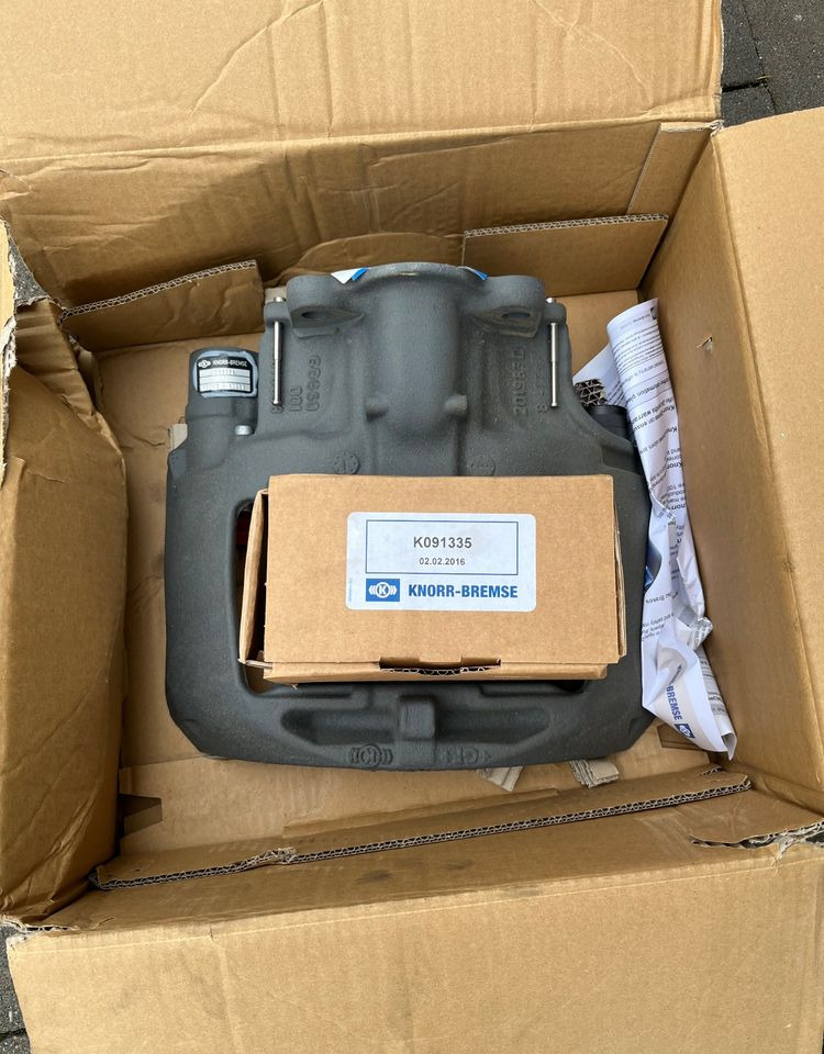 NOWY zacisk hamulcowy Knorr Bremse K013174 - Pinça de freio para Camião: foto 1 NOWY zacisk hamulcowy Knorr Bremse K013174 - Pinça de freio para Camião: foto 1