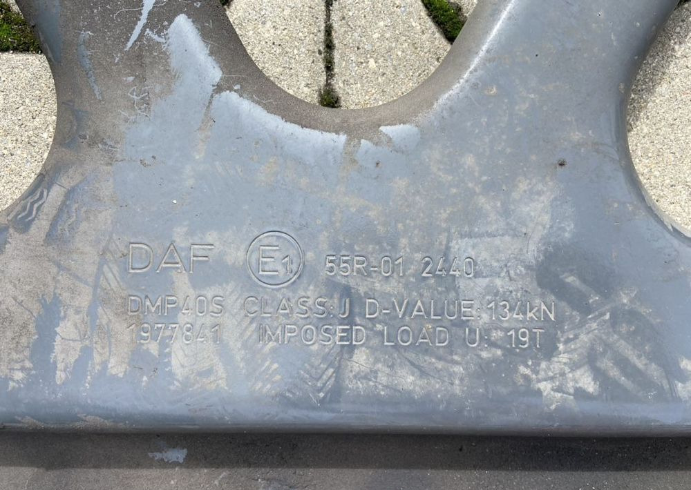 Płyta montażowa pod siodło DAF łapy Jost 150mm SK 0010056 - Quinta-roda para Camião: foto 3 Płyta montażowa pod siodło DAF łapy Jost 150mm SK 0010056 - Quinta-roda para Camião: foto 3