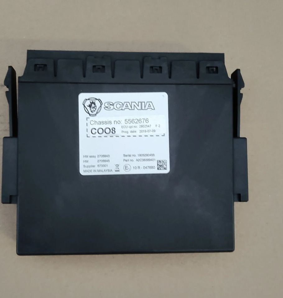 SCANIA R S KOORDYNATOR COO8 2706943 2706945 - Sistema elétrico para Camião: foto 1 SCANIA R S KOORDYNATOR COO8 2706943 2706945 - Sistema elétrico para Camião: foto 1