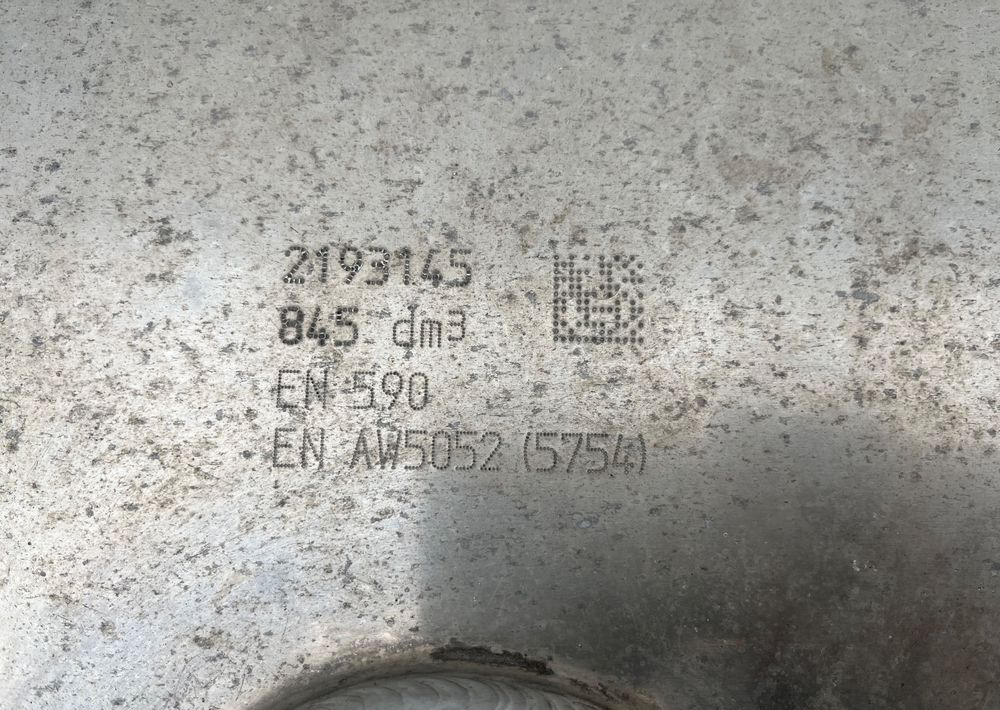 Zbiornik paliwa DAF XG XF CF 845 litrów bak - Sistema de combustível para Camião: foto 4 Zbiornik paliwa DAF XG XF CF 845 litrów bak - Sistema de combustível para Camião: foto 4