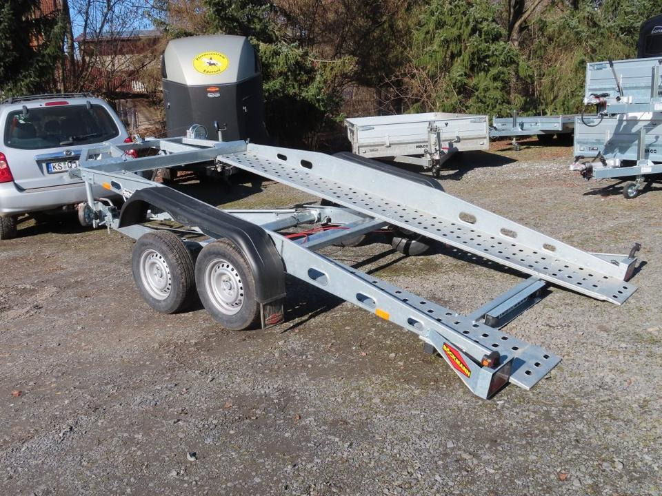 Reboque transporte de veículos Böckmann, Autotransporter, 2,7 to. kippbar, 100 km, PKW Anhänger: foto 14