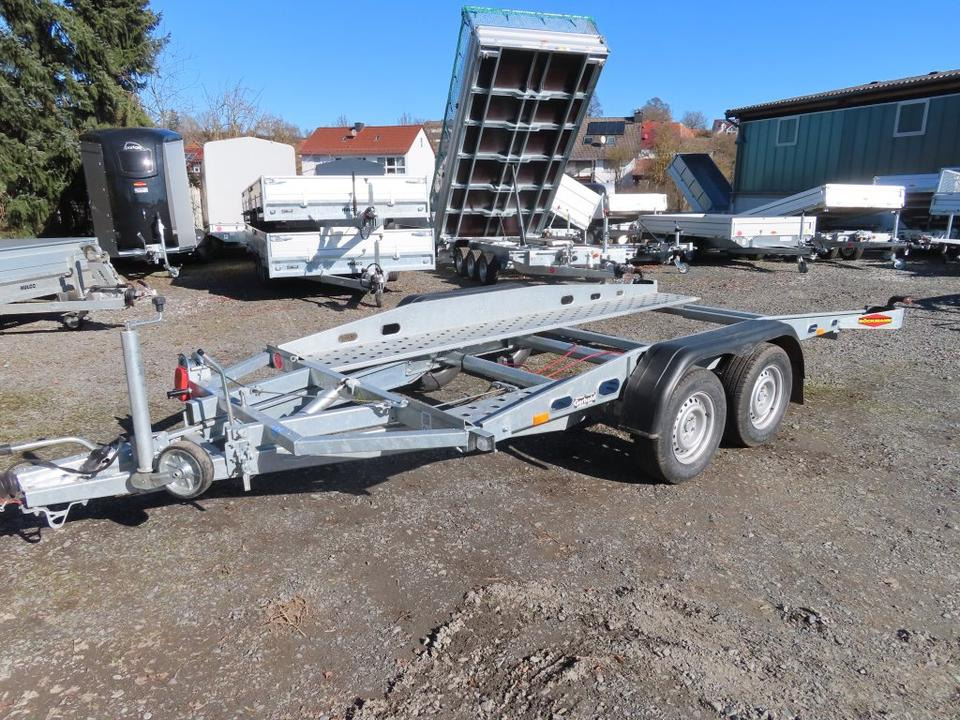Reboque transporte de veículos Böckmann, Autotransporter, 2,7 to. kippbar, 100 km, PKW Anhänger: foto 18