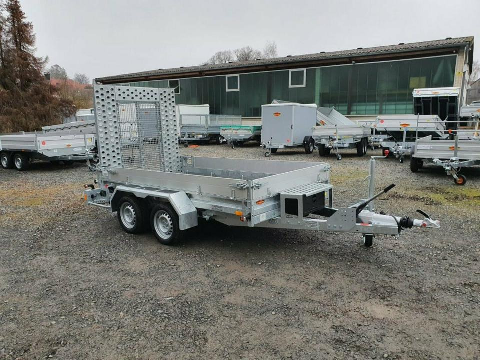 Böckmann Baumaschinen 3,5t Minibagger Kastenaufsatz Minibagger - Reboque porta máquinas: foto 1 Böckmann Baumaschinen 3,5t Minibagger Kastenaufsatz Minibagger - Reboque porta máquinas: foto 1