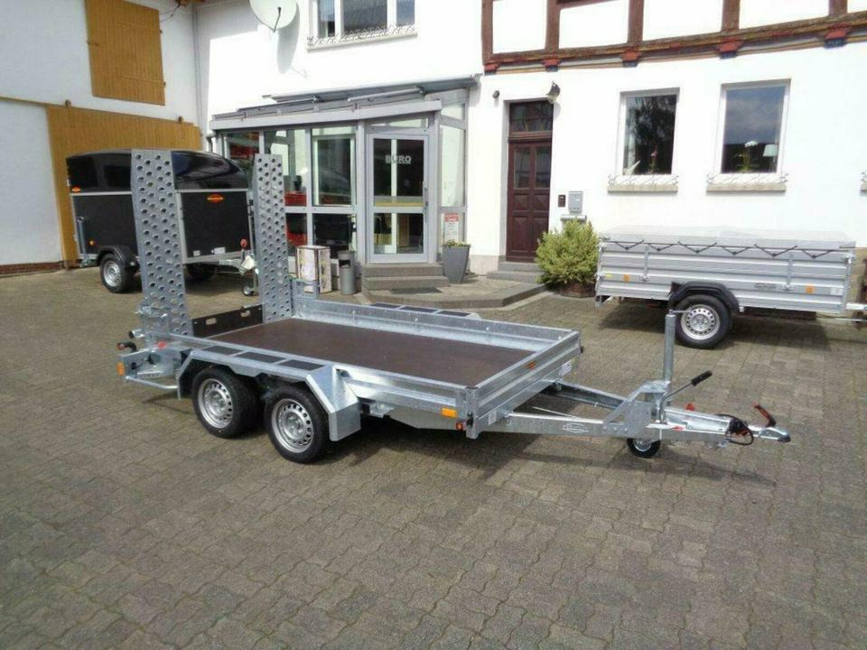 Böckmann Baumaschinentransporter, 3,5 to. Minibagger - Reboque porta máquinas: foto 1 Böckmann Baumaschinentransporter, 3,5 to. Minibagger - Reboque porta máquinas: foto 1