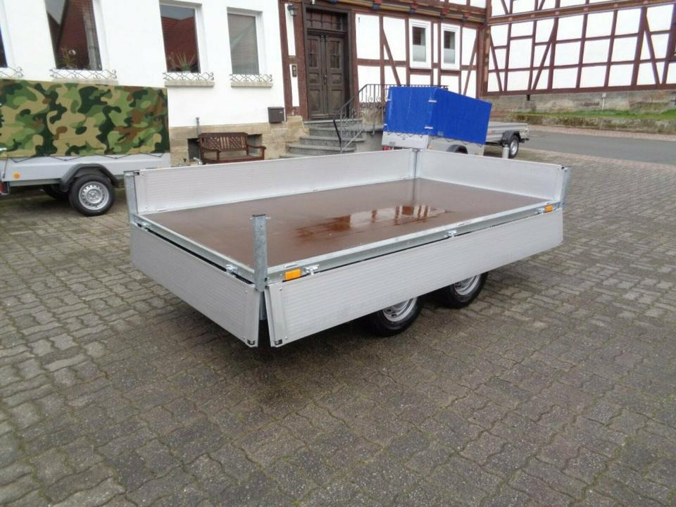 Reboque plataforma/ Caixa aberta Böckmann PKW-Anhänger , 2,0 to. Hochlader, 100 km/h: foto 6