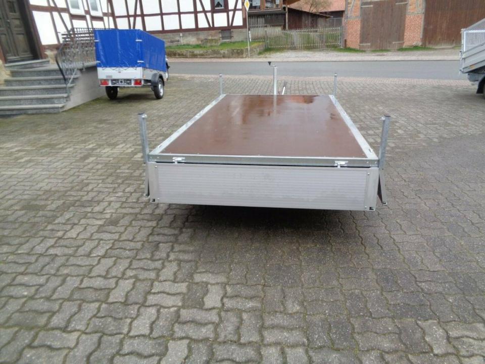 Reboque plataforma/ Caixa aberta Böckmann PKW-Anhänger , 2,0 to. Hochlader, 100 km/h: foto 10