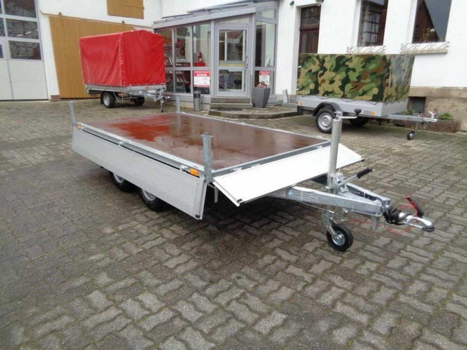 Reboque plataforma/ Caixa aberta Böckmann PKW-Anhänger , 2,0 to. Hochlader, 100 km/h: foto 8