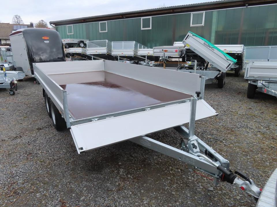 Reboque plataforma/ Caixa aberta Böckmann PKW-Anhänger, 3,0 to. Hochlader 4,14x2,1m: foto 6