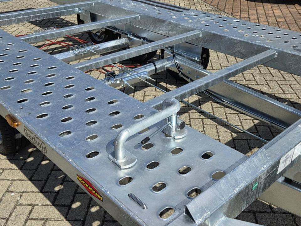 Reboque transporte de veículos Böckmann PKW-Anhänger, Autotransporter 3,5to. E-Winde 100 km/h: foto 8