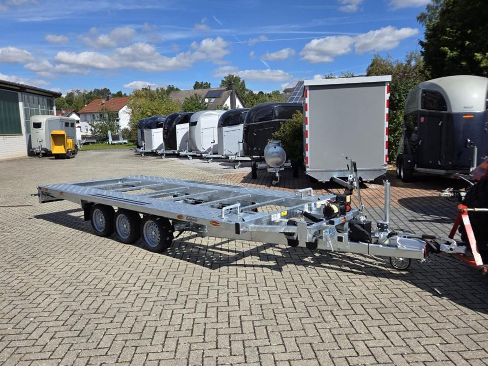 Reboque transporte de veículos Böckmann PKW-Anhänger, Autotransporter 3,5to. E-Winde 100 km/h: foto 6