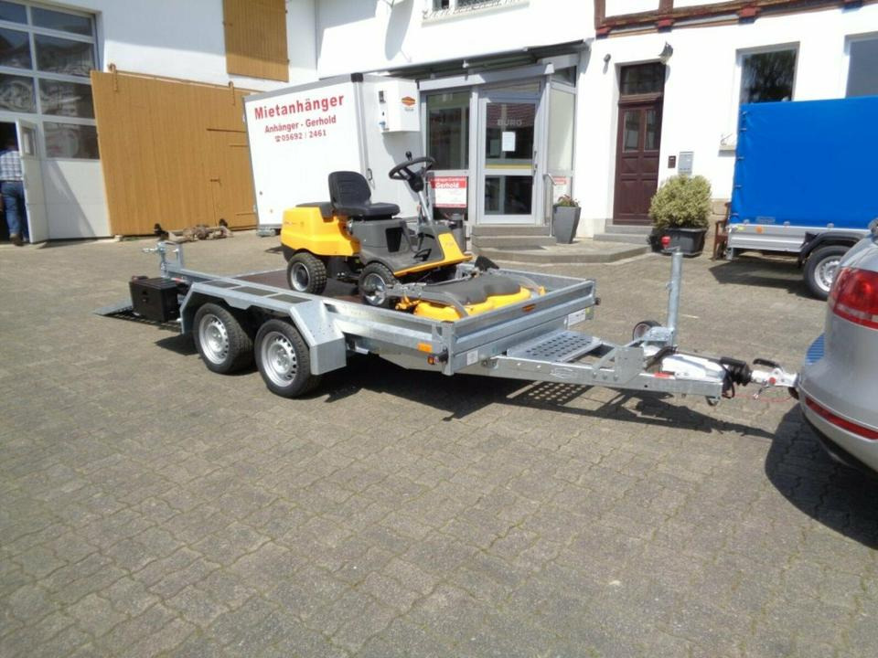 Reboque porta máquinas Böckmann PKW-Anhänger, Baumaschinentransporter, 2,7 to. 100 km/h: foto 19