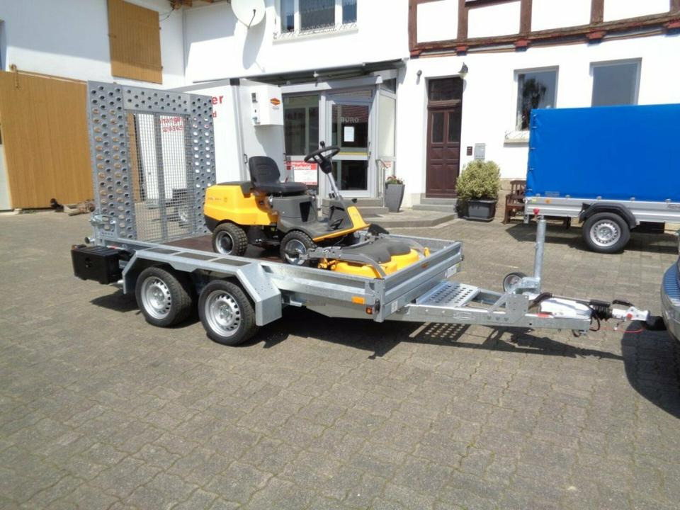 Böckmann PKW-Anhänger, Baumaschinentransporter, 2,7 to. 100 km/h - Reboque porta máquinas: foto 1 Böckmann PKW-Anhänger, Baumaschinentransporter, 2,7 to. 100 km/h - Reboque porta máquinas: foto 1