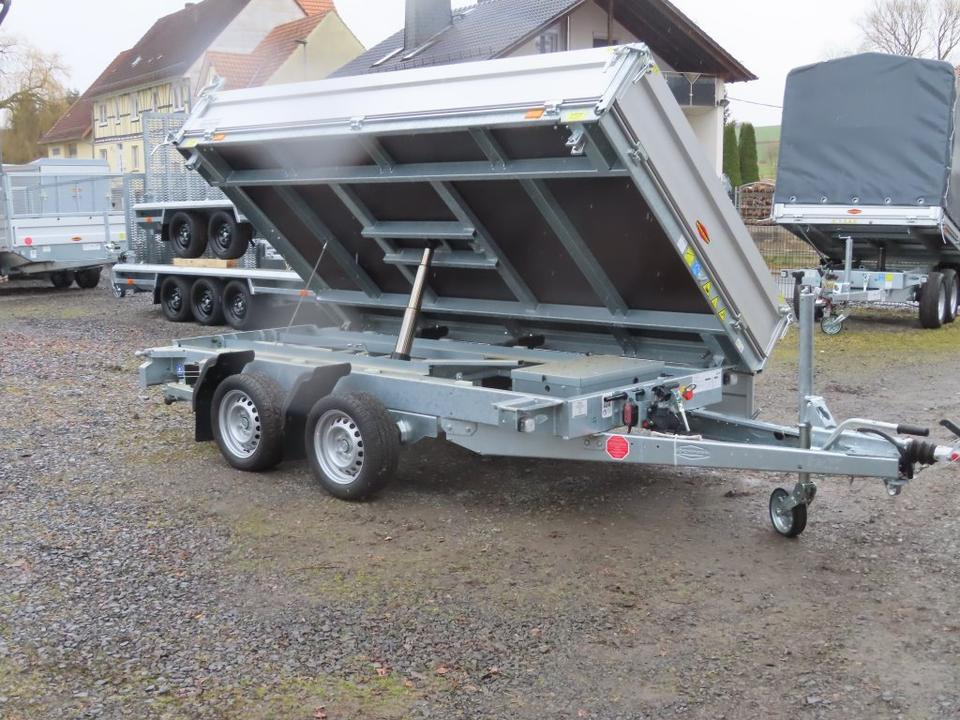 Reboque basculante Böckmann PKW Anhänger, Dreiseitenkipper, 3,0 to. Elektrokipper,: foto 19