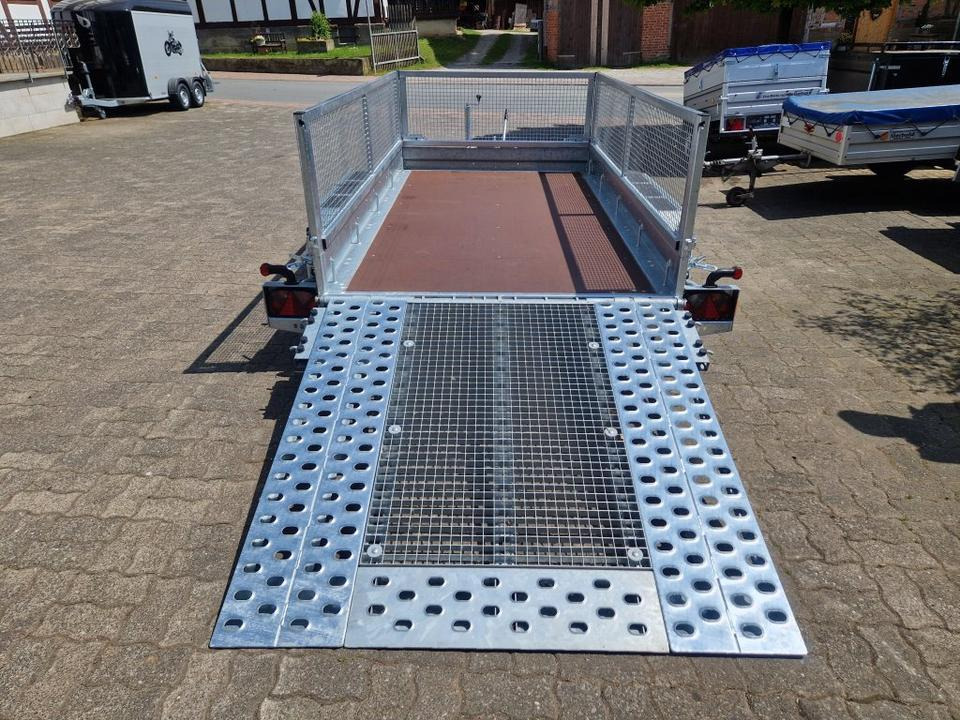 Böckmann PKW-Anhänger Maschinentransporter Gitteraufsatz 3,5t - Reboque porta máquinas: foto 3 Böckmann PKW-Anhänger Maschinentransporter Gitteraufsatz 3,5t - Reboque porta máquinas: foto 3