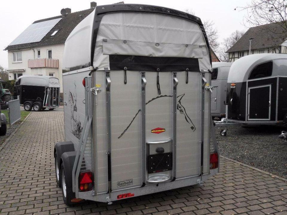 Reboque para cavalos Böckmann Pferdeanhänger Champion R, Western, Alu, 100 km/h: foto 11