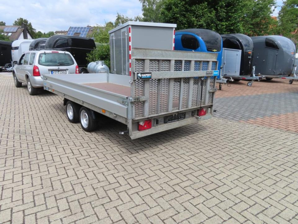 Hapert PKW-Anhänger Maschinentransporter Kippbar 3,5t Bordwände - Reboque basculante: foto 3 Hapert PKW-Anhänger Maschinentransporter Kippbar 3,5t Bordwände - Reboque basculante: foto 3
