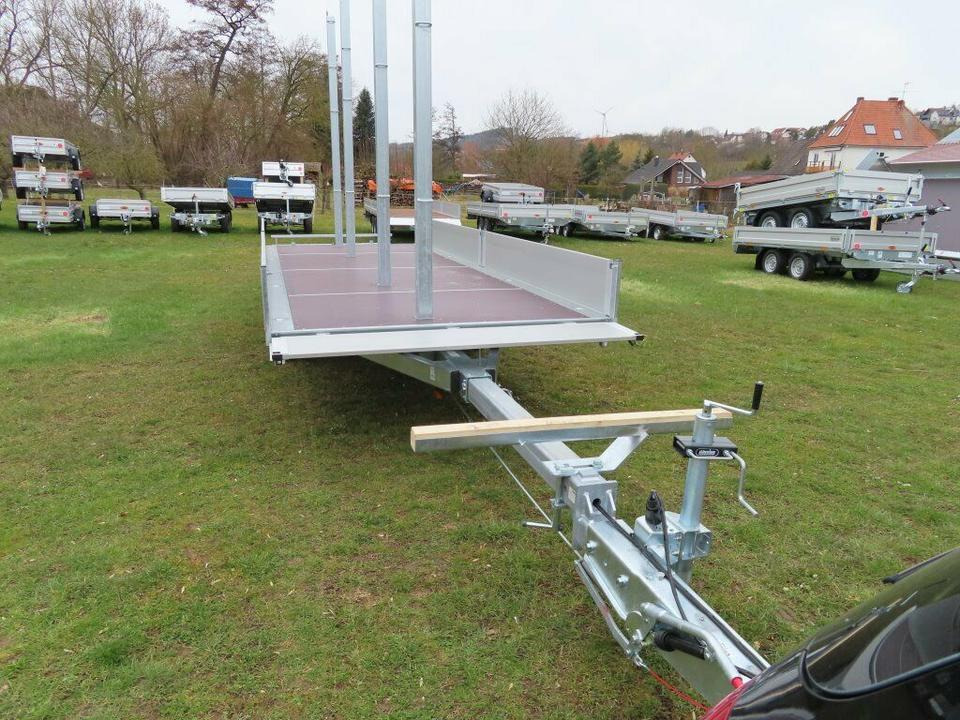 Langmaterialanhänger Unsinn LM 3554-14-2040 Deichsel ausziehbar - Reboque plataforma/ Caixa aberta: foto 3 Langmaterialanhänger Unsinn LM 3554-14-2040 Deichsel ausziehbar - Reboque plataforma/ Caixa aberta: foto 3