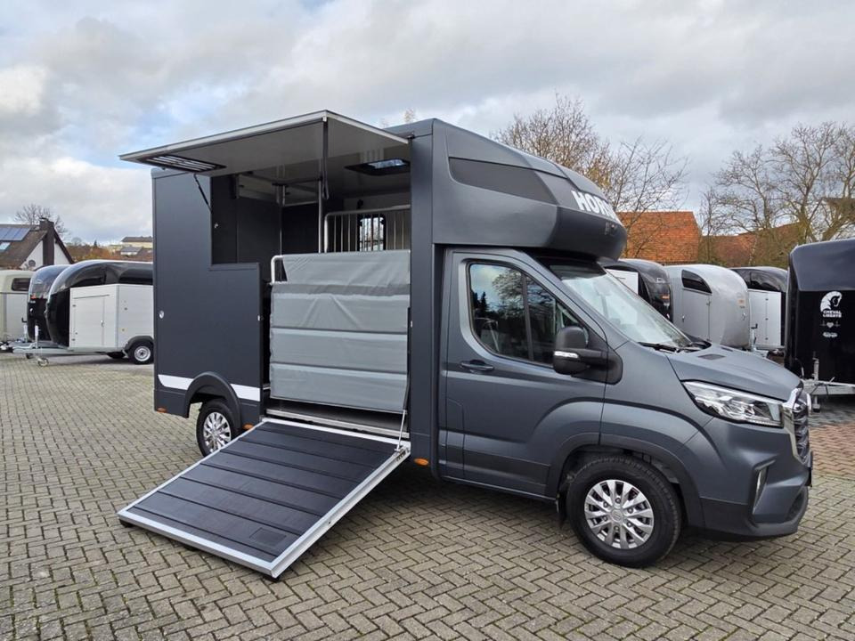 MSG Stablehopper Pferdetransporter Pferdeanhänger Böckmann - Camião de transporte de cavalos: foto 1 MSG Stablehopper Pferdetransporter Pferdeanhänger Böckmann - Camião de transporte de cavalos: foto 1