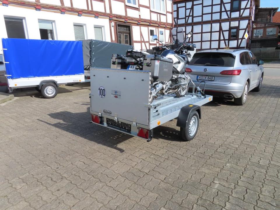 TPV KD-MU-T3 Motorradanhänger PKW-Anhänger 100km/h - Reboque para moto: foto 3 TPV KD-MU-T3 Motorradanhänger PKW-Anhänger 100km/h - Reboque para moto: foto 3