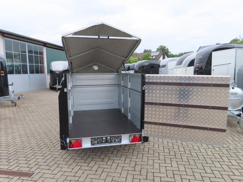 TPV Kleinviehanhänger 1,0t Flügeltür Viehanhänger Ziegen Schafe - Reboque transporte de gado: foto 3 TPV Kleinviehanhänger 1,0t Flügeltür Viehanhänger Ziegen Schafe - Reboque transporte de gado: foto 3