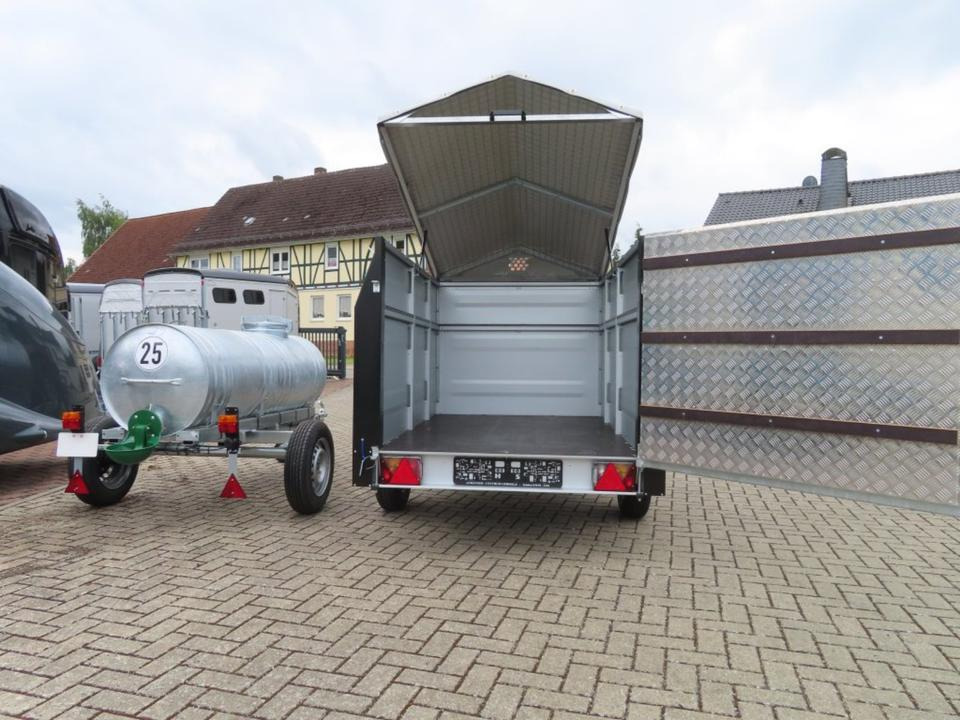 TPV Kleinviehanhänger 1,0t Flügeltür Viehanhänger Ziegen Schafe - Reboque transporte de gado: foto 5 TPV Kleinviehanhänger 1,0t Flügeltür Viehanhänger Ziegen Schafe - Reboque transporte de gado: foto 5