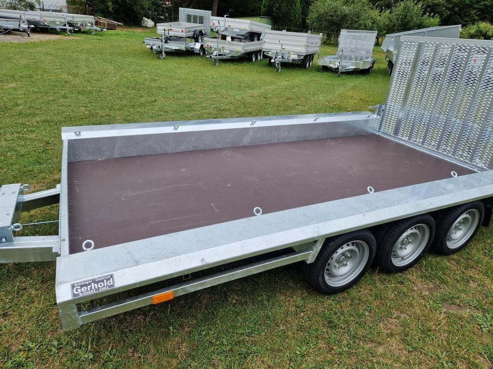 Tridem Maschinentransporter 3,5t, PKW-Anhänger 4,8 x 1,8m - Reboque porta máquinas: foto 3 Tridem Maschinentransporter 3,5t, PKW-Anhänger 4,8 x 1,8m - Reboque porta máquinas: foto 3
