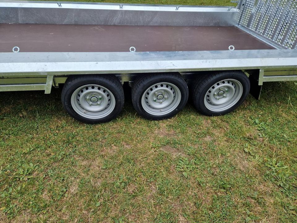 Tridem Maschinentransporter 3,5t, PKW-Anhänger 4,8 x 1,8m - Reboque porta máquinas: foto 4 Tridem Maschinentransporter 3,5t, PKW-Anhänger 4,8 x 1,8m - Reboque porta máquinas: foto 4