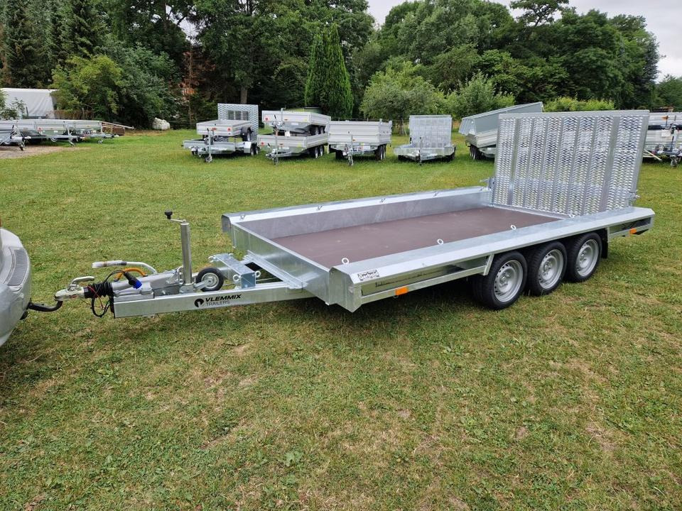 Tridem Maschinentransporter 3,5t, PKW-Anhänger 4,8 x 1,8m - Reboque porta máquinas: foto 2 Tridem Maschinentransporter 3,5t, PKW-Anhänger 4,8 x 1,8m - Reboque porta máquinas: foto 2